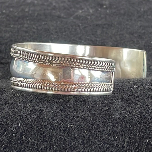 Sterling Silver Cuff - Picture 2 of 4